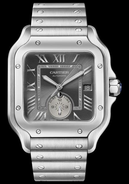 cartier santos quickswitch|santos cartier dual time watch.